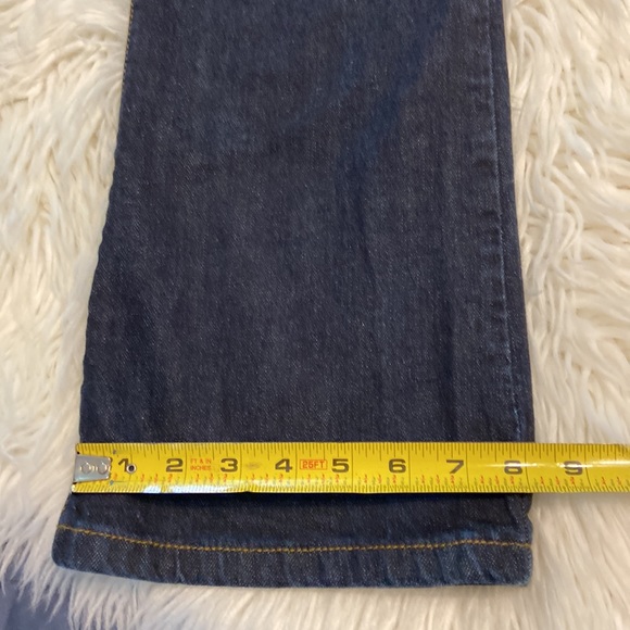 DKNY Jeans size 10 inseam 32” BNWOT darker wash jeans - Picture 5 of 16